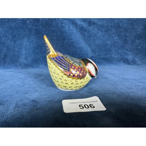 506 - A Royal Crown Derby paperweight of 