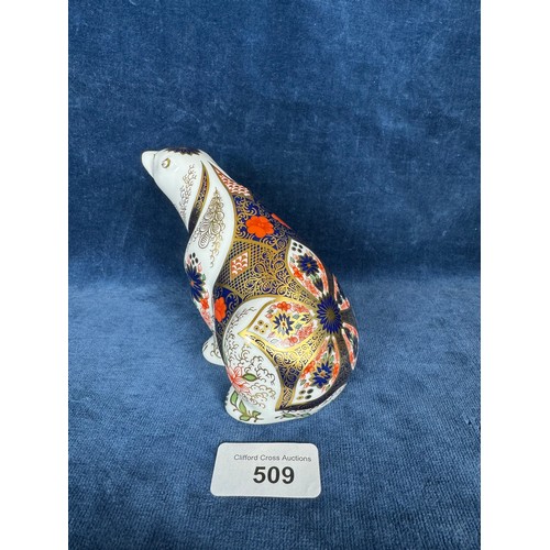 509 - The Royal Crown Derby paperweight of 