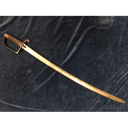 313 - A vintage sword with makers mark ' C. Putsch & Son'.