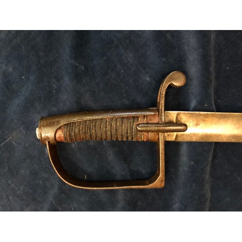 313 - A vintage sword with makers mark ' C. Putsch & Son'.