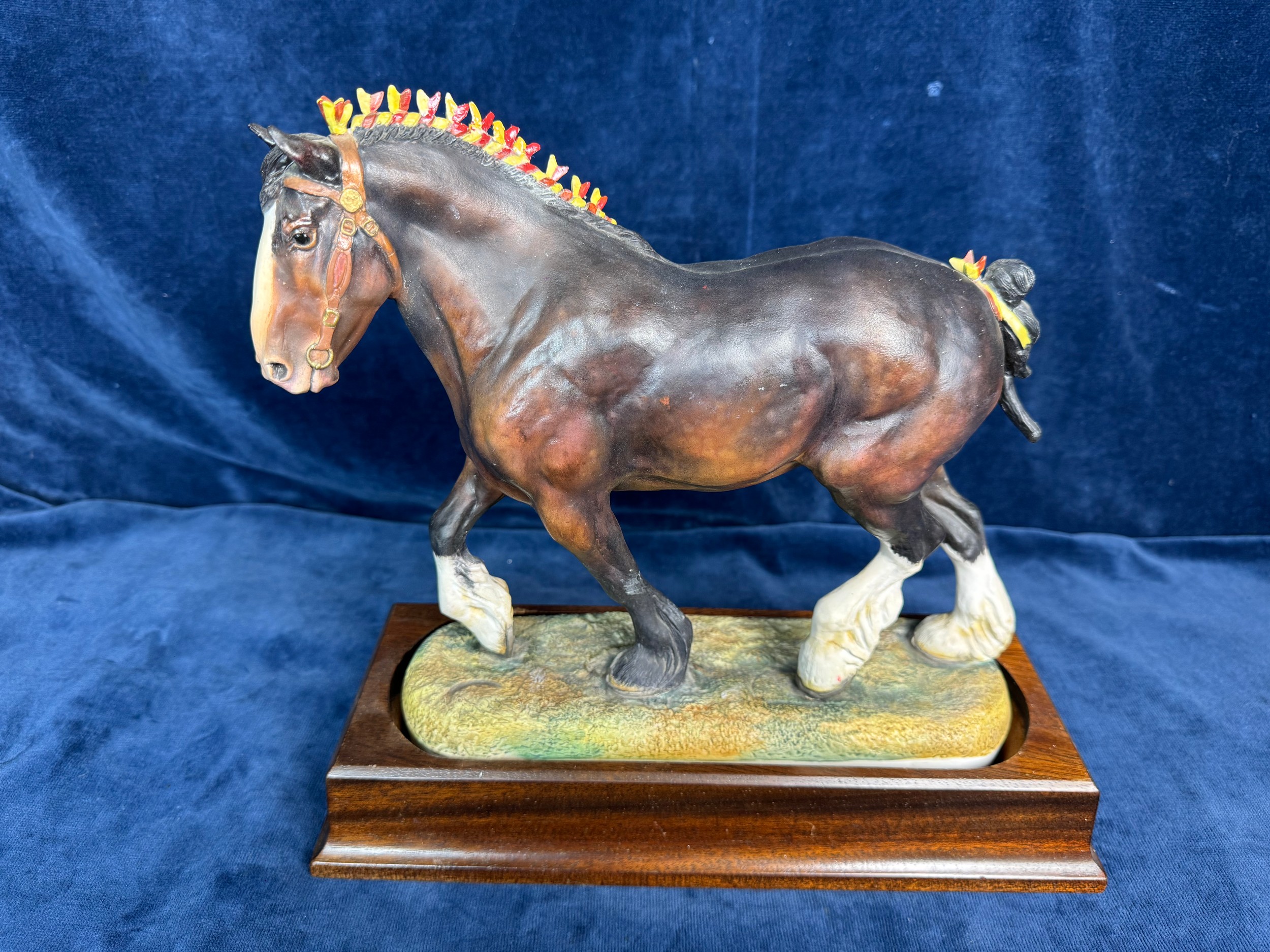 a-hereford-fine-china-figure-of-a-shire-horse-st-vincents-majestic