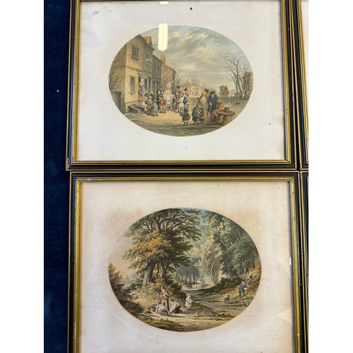 56 - Five framed coloured prints by Le Blond & Co, London L.A. Elliot & Co Boston U.S. marked 'No. 79 The... 