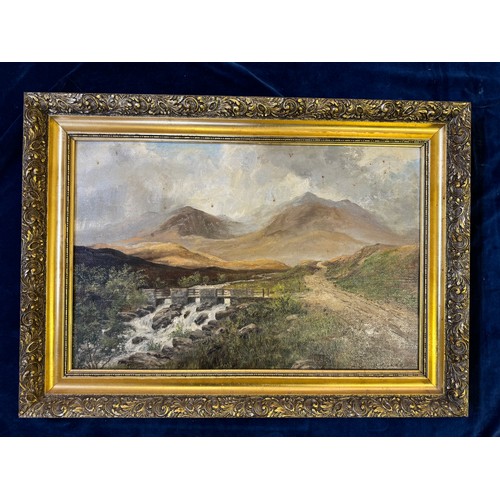 41 - A  framed oil on board depicting river scene by R. Kilner.