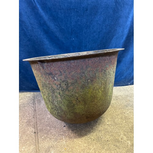 14 - A cast iron cauldron/ boiler.