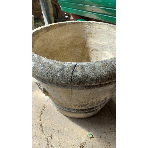 7 - LARGE CONCRETE PLANTER