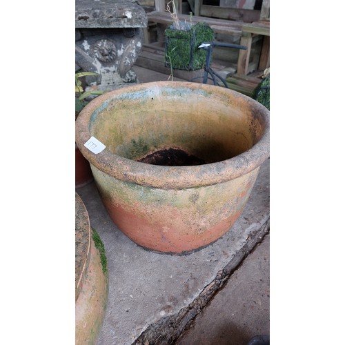 177 - 2 TERRACOTTA POTS