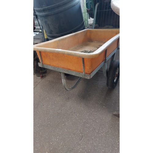 274 - 2 WHEELED GARDEN TROLLEY