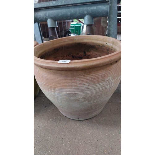 290 - PAIR OF TERRACOTTA POTS