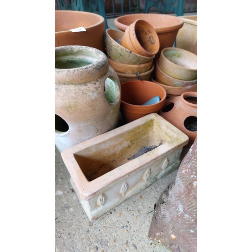 149 - QUANTITY OF VARIOUS SIZED TERRACOTTA POTS