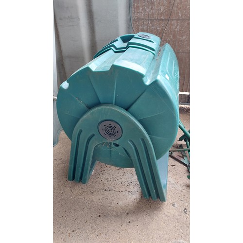 163 - GREEN - SUN-MAR - ROTATING COMPOSTER