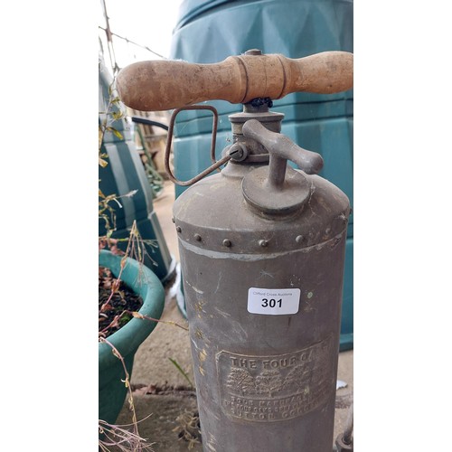 301 - VINTAGE FOUR OAKS GARDEN SPRAYER