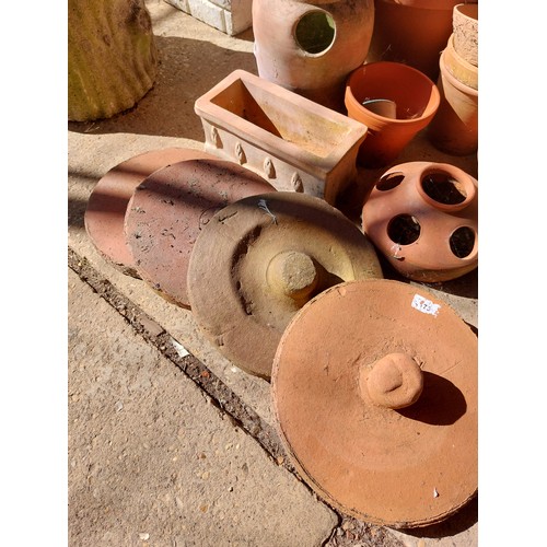 118 - QUANTITY OF VARIOUS SIZED TERRACOTTA POTS