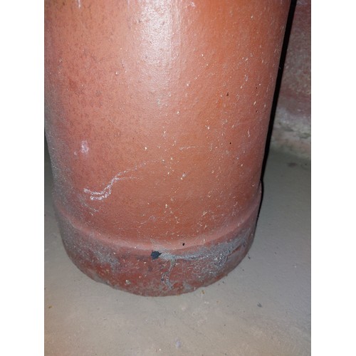 49 - TERRACOTTA CHIMNEY POT VICTORIAN/ EDWARDIAN, 48