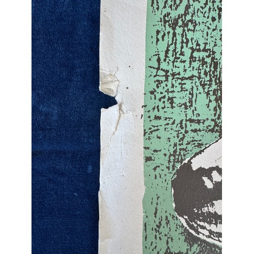 49 - An unframed and unmounted screen print depicting a pointer dog, titled 'Pip', by the artist Norah Le... 