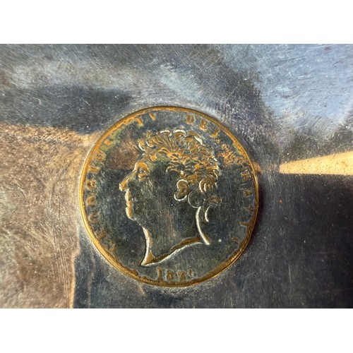 174 - A small collection of interesting items, comprising; a metal thimble in case, a USA half dollar moun... 