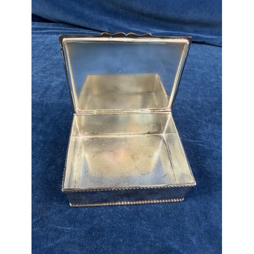 174 - A small collection of interesting items, comprising; a metal thimble in case, a USA half dollar moun... 