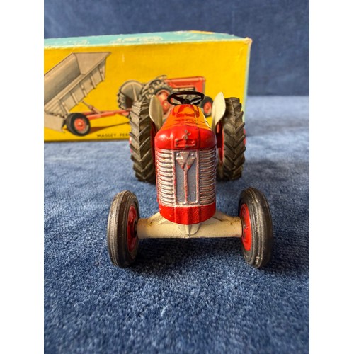 342B - A Corgi toys 'Massey-Ferguson 65 Tractor and Tipper Trailer' being gift set No.7, made in Great Brit... 
