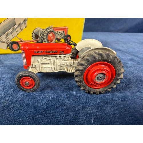 342B - A Corgi toys 'Massey-Ferguson 65 Tractor and Tipper Trailer' being gift set No.7, made in Great Brit... 