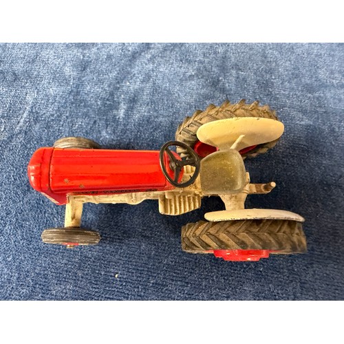 342B - A Corgi toys 'Massey-Ferguson 65 Tractor and Tipper Trailer' being gift set No.7, made in Great Brit... 