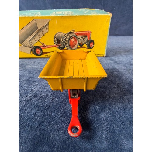 342B - A Corgi toys 'Massey-Ferguson 65 Tractor and Tipper Trailer' being gift set No.7, made in Great Brit... 