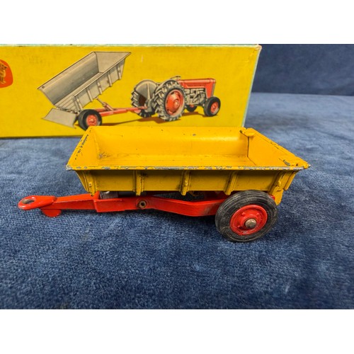 342B - A Corgi toys 'Massey-Ferguson 65 Tractor and Tipper Trailer' being gift set No.7, made in Great Brit... 
