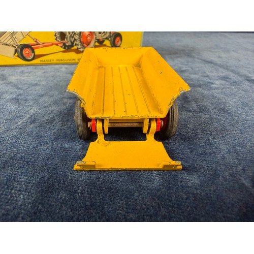 342B - A Corgi toys 'Massey-Ferguson 65 Tractor and Tipper Trailer' being gift set No.7, made in Great Brit... 