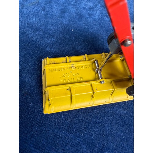 342B - A Corgi toys 'Massey-Ferguson 65 Tractor and Tipper Trailer' being gift set No.7, made in Great Brit... 