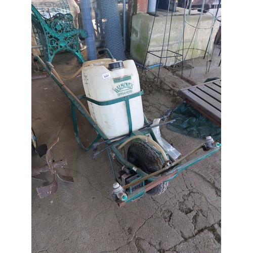 6265 - A Padlock Master Walkover sprayer.