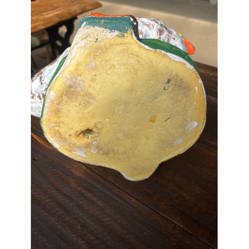 6394 - A plastic composite  goose, measuring 56cm tall.