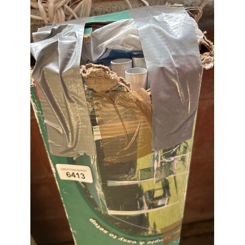 6413 - A boxed 2.35m Gazebo.