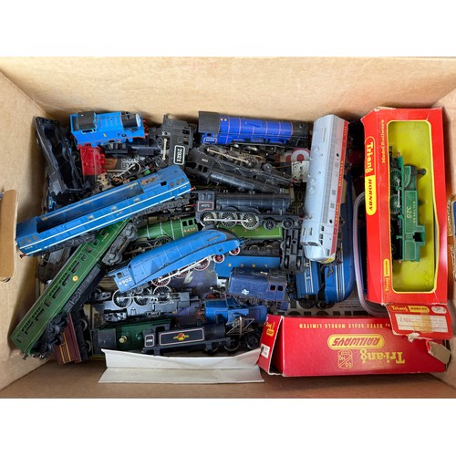 A collection of Tri-ang and Hornby and other makers being items of ...