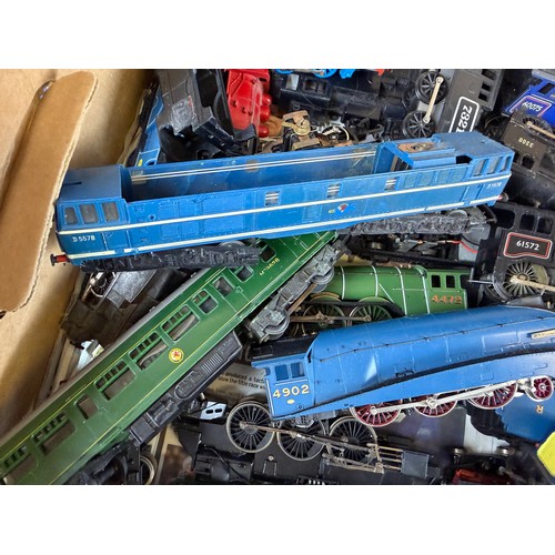 A collection of Tri-ang and Hornby and other makers being items of ...