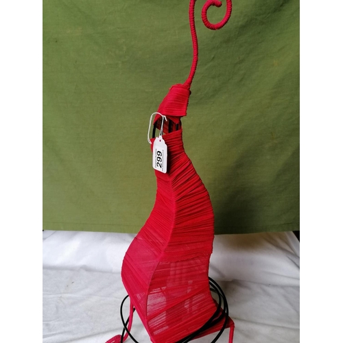 299 - Funky table top lamp GWO