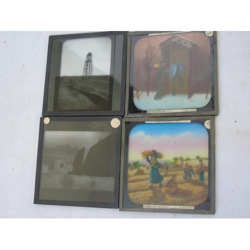 317 - Ten magic lantern slides
