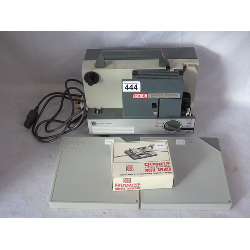 321 - Eumig Mark-502D Super8, Single 8, Standard 8 16mm cine movie film projector, made in Austria with Di... 