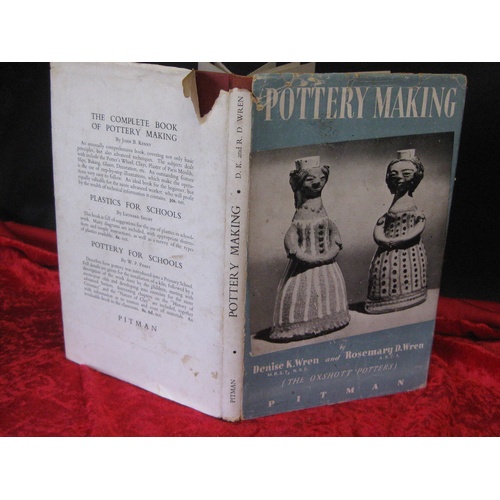 417 - LATE LOT: two vintage books on pottery - 'Pottery Making' by Denise & Rosemary Wren, the Oxshott pot... 