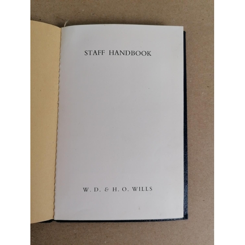 46 - Vintage W.D & H.O Wills Staff Handbook.