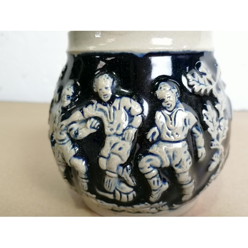 7 - A blue mug (footballers) - made in Germany