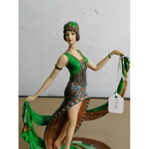 8 - An Art Deco style figure