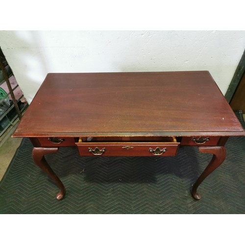 109 - Late Victorian Mahogany Side Table with Drawers.

29.5x42x23 Inches.