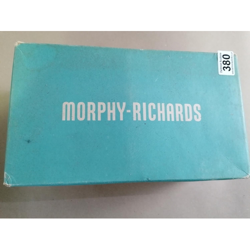 380 - Morphy and Richards Vintage Hairdryer in Original Box.