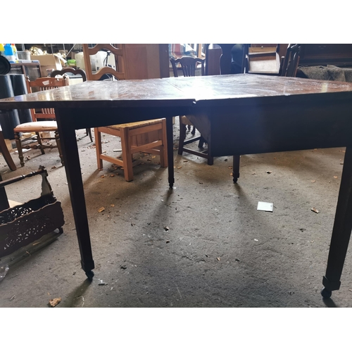 378 - Victorian drop leaf table as found