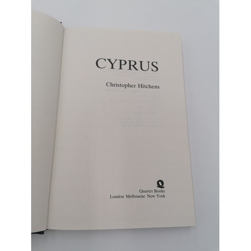 1000 - Hardback, 'Cyprus' by Christopher Hitchens. Bound in black cloth with gold lettering on spine. Publi... 