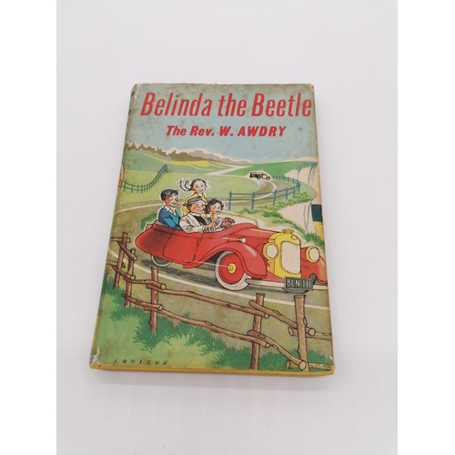 1029 - Hardback, 'Belinda the Beetle' by Rev. W. Awdry and illustrated by Ionicus. Bound in yellow boards w... 