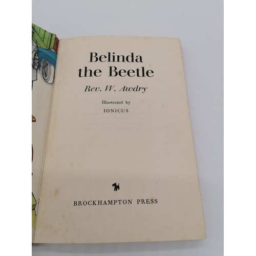 1029 - Hardback, 'Belinda the Beetle' by Rev. W. Awdry and illustrated by Ionicus. Bound in yellow boards w... 