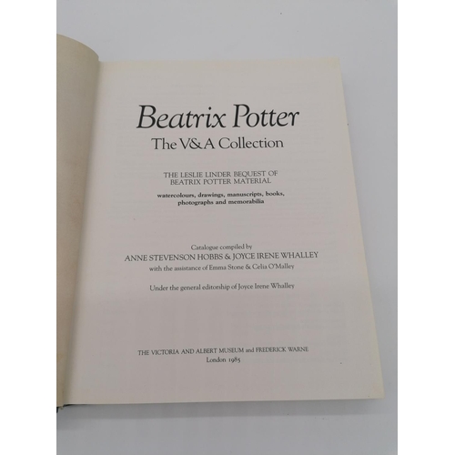 1033 - Hardback, 'Beatrix Potter - the V&A Collection' by Joyce Irene Whalley. Bound in blue cloth with sil... 