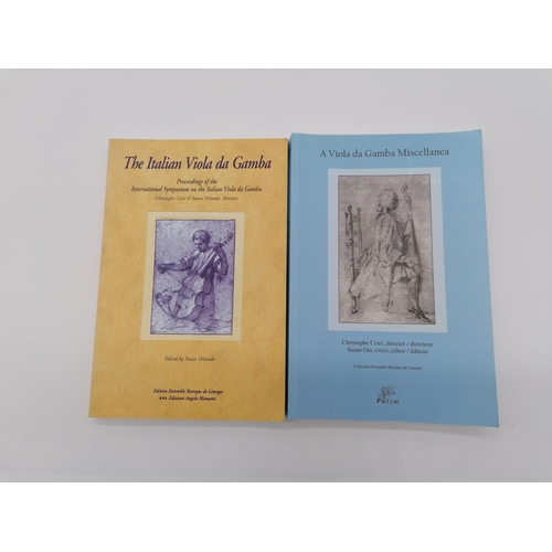 1034 - 2 Softbacks: 'A Viola da Gamba Miscellanea', edited by Susan Orlando, 1st 2005. 'The Italian Viola d... 