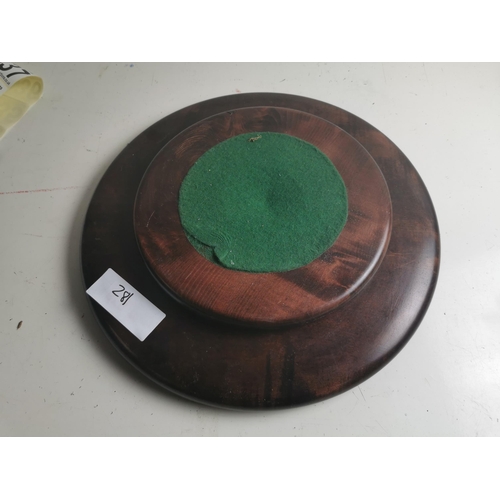 281 - Wooden Lazy Susan.