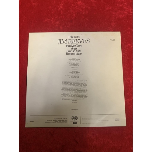 651 - Jim Reeves Tribute - Tom McClure sings - 1972 - EMI