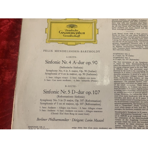 732 - Lorin Maazel and Berlier Philharmonic - Italienische Sinfonie Mendelssohn